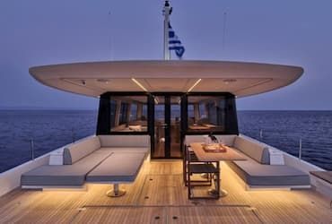 2024 model yacht Mykonos, new model yacht rental, Mykonos yacht rental