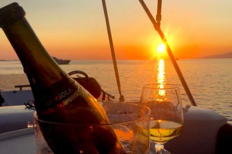 sunset cruise, cocktail party Mykonos, Mykonos yacht rental