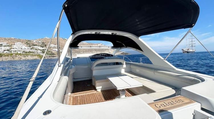 motor boat charter Mykonos, motor boats, Mykonos motor boat charter